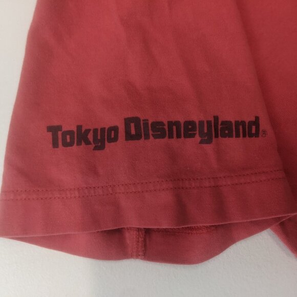 Tokyo Disney Resort Tee Red Size Large - Picture 4 of 10